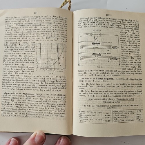 Equipment Handbook London Electrical Year Book 1958 inc rare Hoffman Bookmark  - Imagen 13 de 18