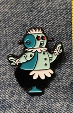 ROSIE "JETSONS"  ENAMEL PIN-SHIP ALL THE PINS YOU BUY FOR $4.99-VISIT OUR STORE