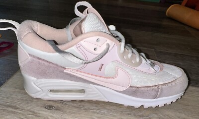Nike Women's air max 90 Futura Shoes Size 6.5 White/pink | eBay