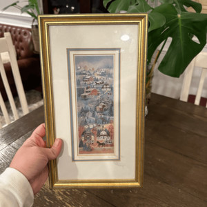 Hillside Charm by Pawinee McEntireLimited Ed lithograph from original Oil Framed