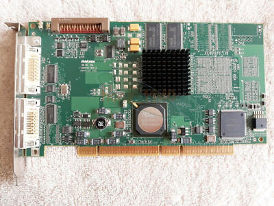ONE USED Matrox SOLIOS XCL Y7184-01 REV.B / SOL6MCL Card