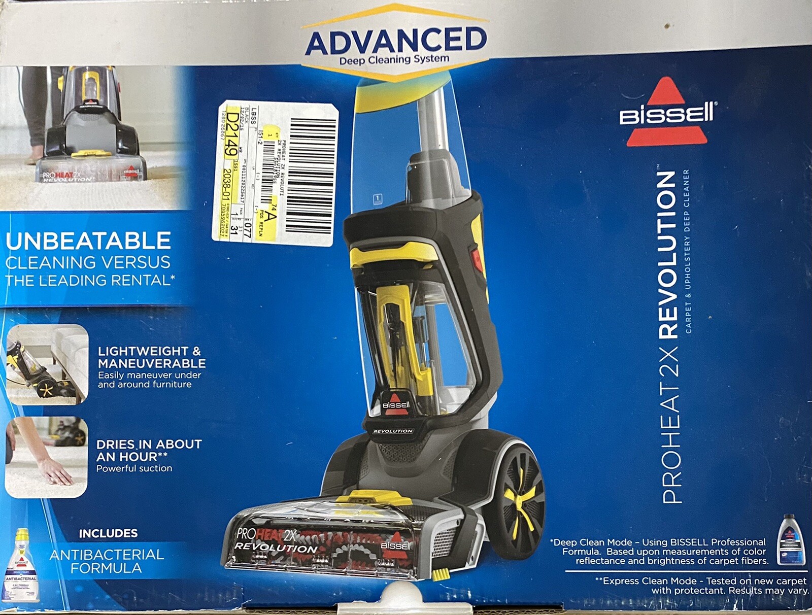 Bissell ProHeat 2X Revolution Upright 