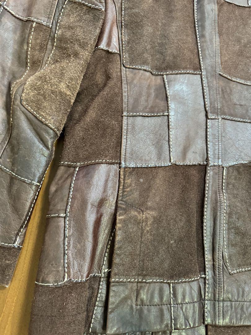 Levi's SPECIAL EDITION 00s Leather Suede Patchwork Jacket Levi's SPECIAL EDITION 00s Leather Suede Patchwork Jacket