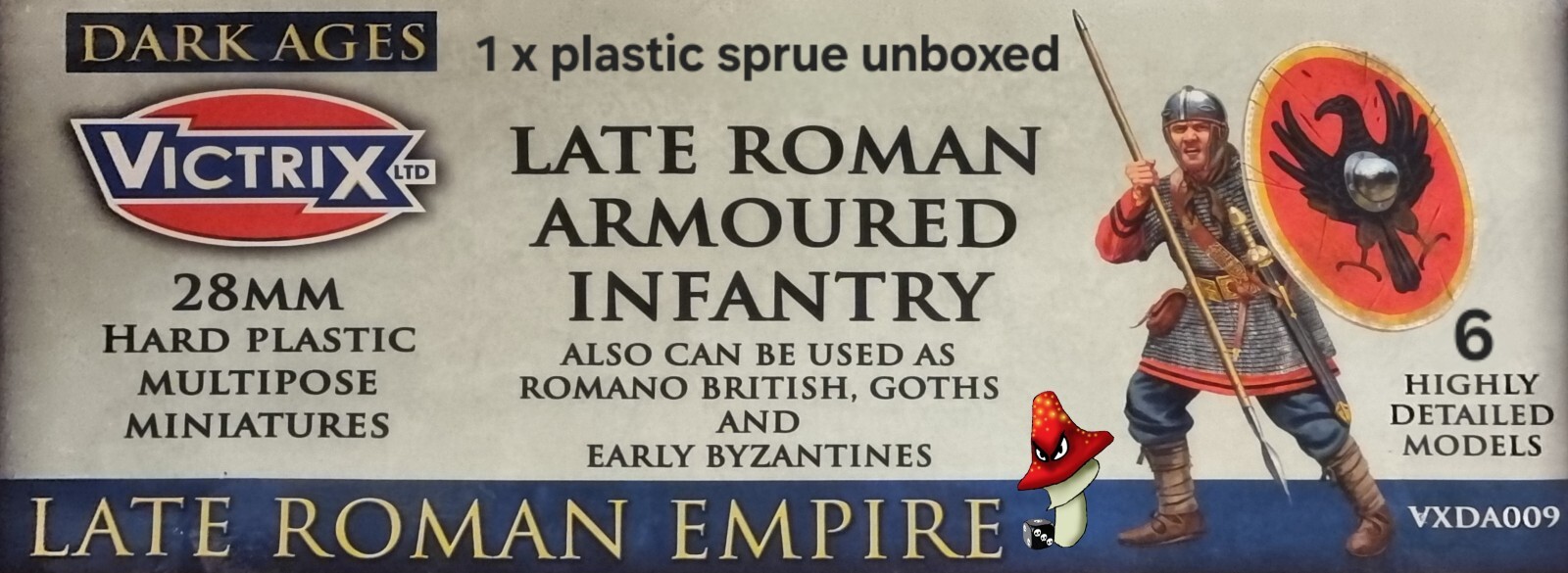 Victrix Late Roman Armoured Infantry 1 x sprue set  unboxed 28mm 1/56 Wargames