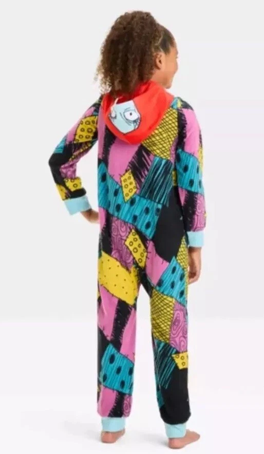 Disney Pesadilla antes de Navidad Sally niños pijama de una pieza traje de unión 6-NUEVO SIN ETIQUETAS Foto 2 de 4