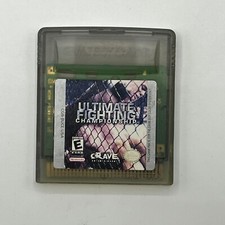 Nintendo Game Boy Color Ultimate Fighting Championship Tested Working Crave 2000