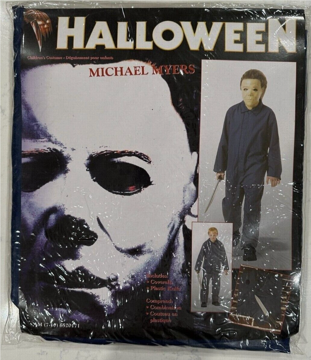 Joyincoser Michael Costume Combinaison Travail Enfant Bleue Déguisement Halloween Cosplay Combinaison Ouvrier Garçon(S
