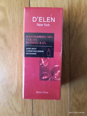 Dark Spot Correcting Serum 10% Niacinamide + 4% TXA Serum 30mL Brightens Skin+