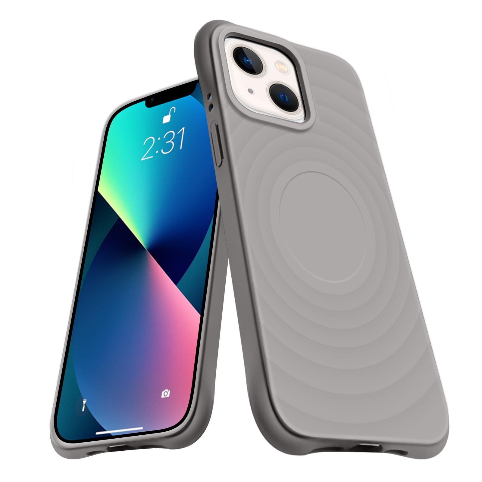 for iPhone 13 Case MagSafe Compatible Silicone Shockproof iPhone 13 Thin Sm 286