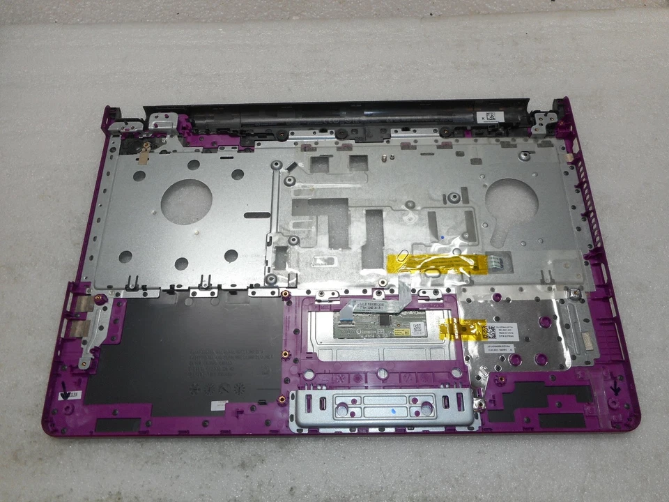 GENUINE DELL INSPIRON 5558 PURPLE TRIM PALMREST + TOUCH PAD 2FM4H, HUB02 - Image 2 of 4