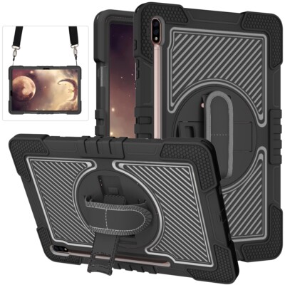 Für Samsung Galaxy Tab S9 / S8 Plus u. FE / S7 FE S7 Plus 360 Grad Tasche Hülle