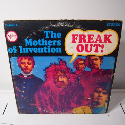 The Mothers of Invention Freak Out Frank Zappa 2x LP VINYL ALBUM