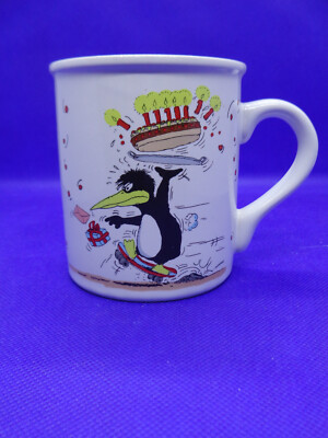 Uli Stein Kaffeetasse Becher Geburtstagstorte Dimo GmbH 1987 Tasse NEU
