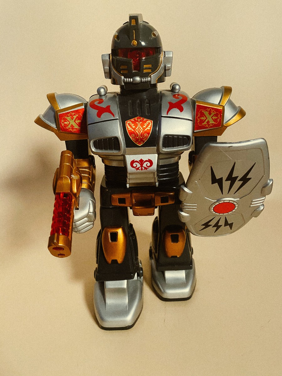 Robot Vintage 1997 Thunder Warrior – Wang Kwong Hap-P-Kid Happy Kid Toy 3077