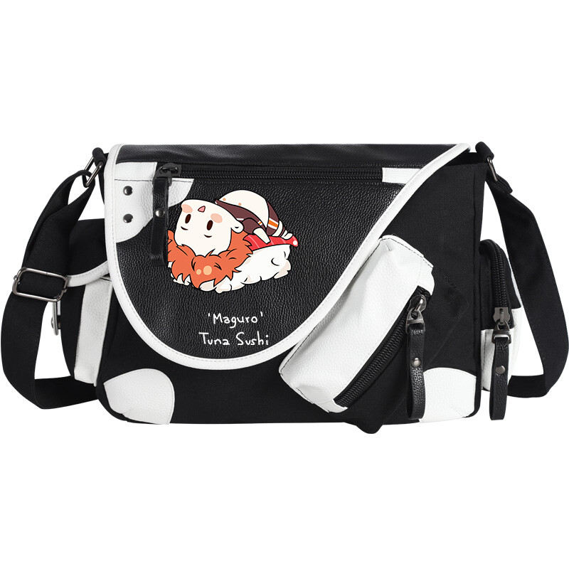 Haikyuu!! Anime Unisex Backpack Shoulder Bag Student Schoolbag Messenger  Bag #B