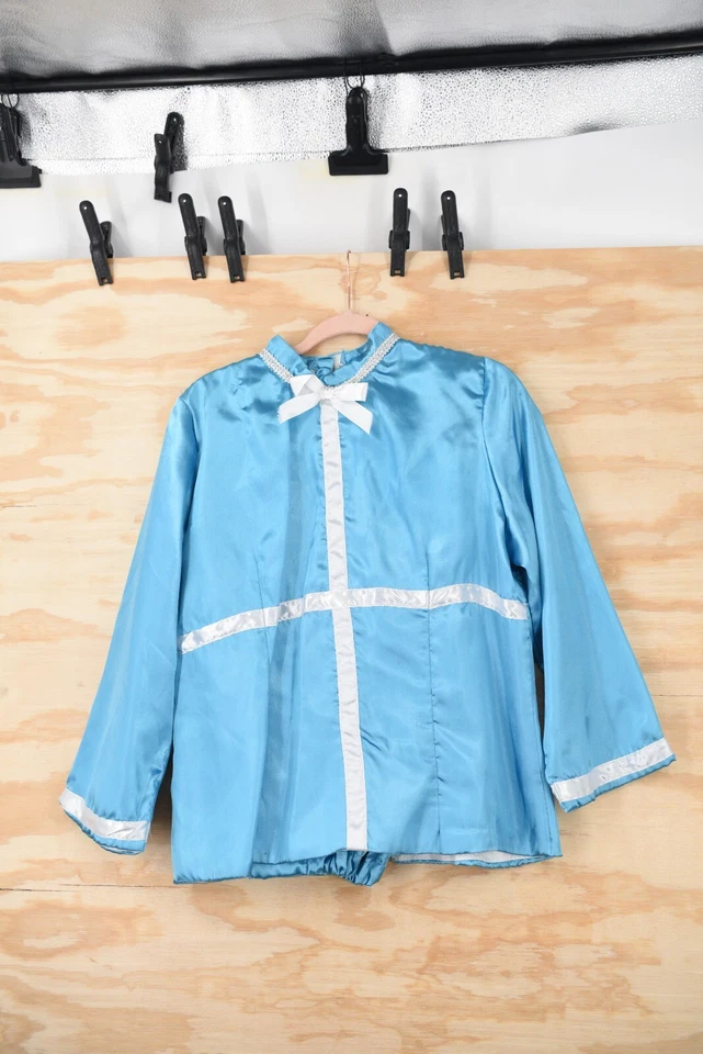 Disfraz de Mardi Gras Nueva Orleans 2 Piezas Auténtico Flotador Desfile Mujer Pequeño Foto 4 de 4