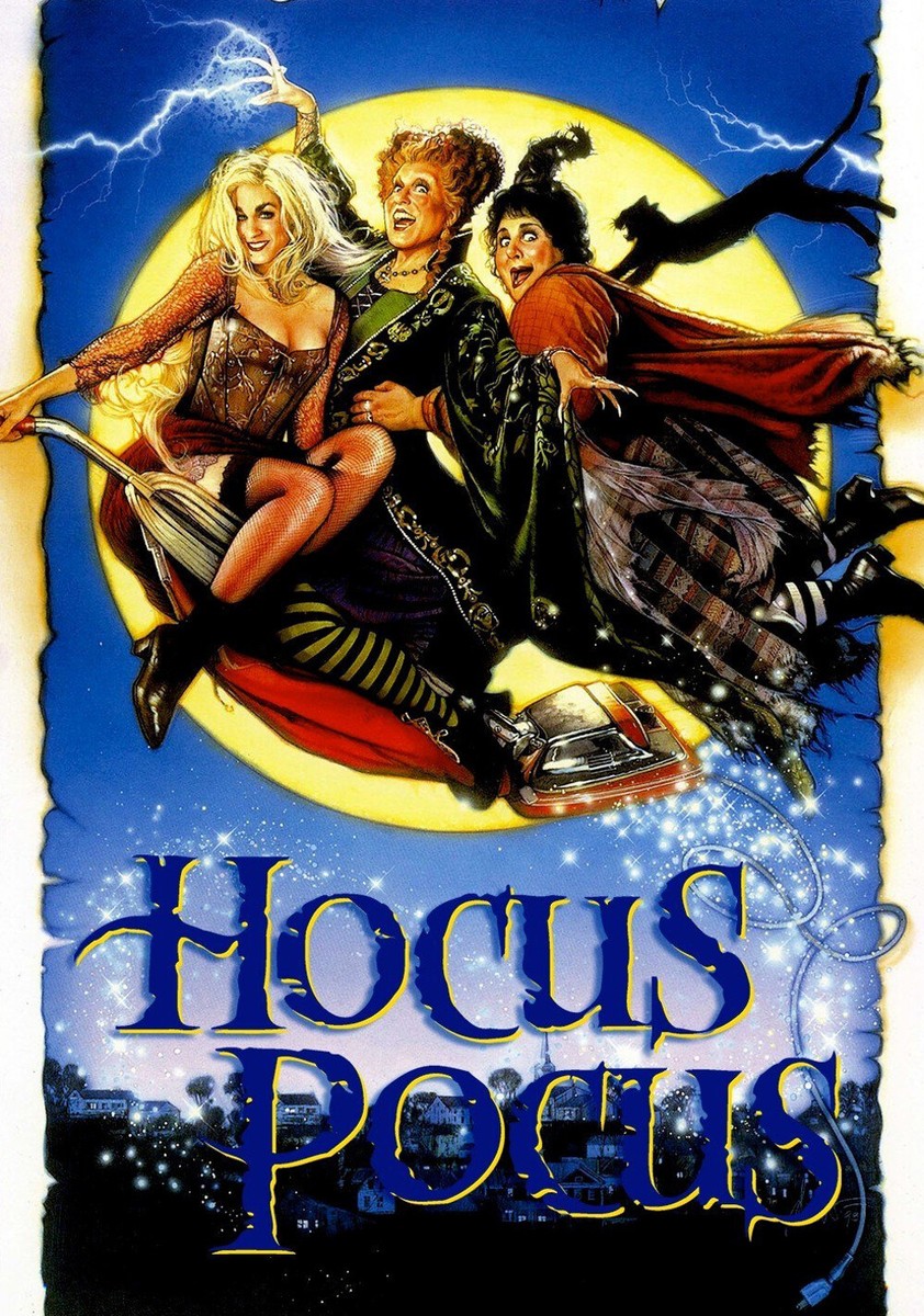 Hocus Pocus Bette Midler Sarah Jessica Parker Kathy Najimy 11x17