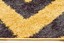 Ziggy-Shag-Rug-Yellow-Charcoal-230x150cm thumbnail 3