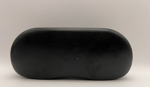 Black RAY-BAN Hard Case Sunglasses Eyeglasses Original New Cloth Protective - Picture 8 of 9