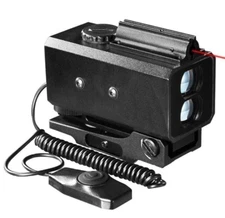 Tactical Laser Rangefinder With Pressure Switch, Rail Mount, Speed Gun, Fog Mode
