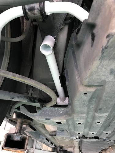 Rear Lower Side Bar for 2006-2017 Lexus ES 240 / Toyota Camry 2WD Ultra Racing - Picture 3 of 4