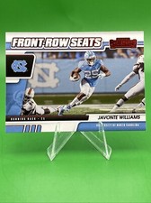 2021 Panini Contenders Draft Picks Javonte Williams RC Front Row Seats Red
