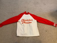 Vintage MONTCLAIR MARLINS Swim Swimming Team vintage 1980's POLYESTER jacket