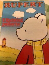 RUPERT THE BEAR GARY KENNEDY KNITTING PATTERN 3 X SWEATERS 24”-44” VGC