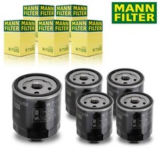 5x ORIGINAL MANN FILTER ÖLFILTER FÜR AUDI A2 VW BORA GOLF POLO VENTO SEAT SKODA