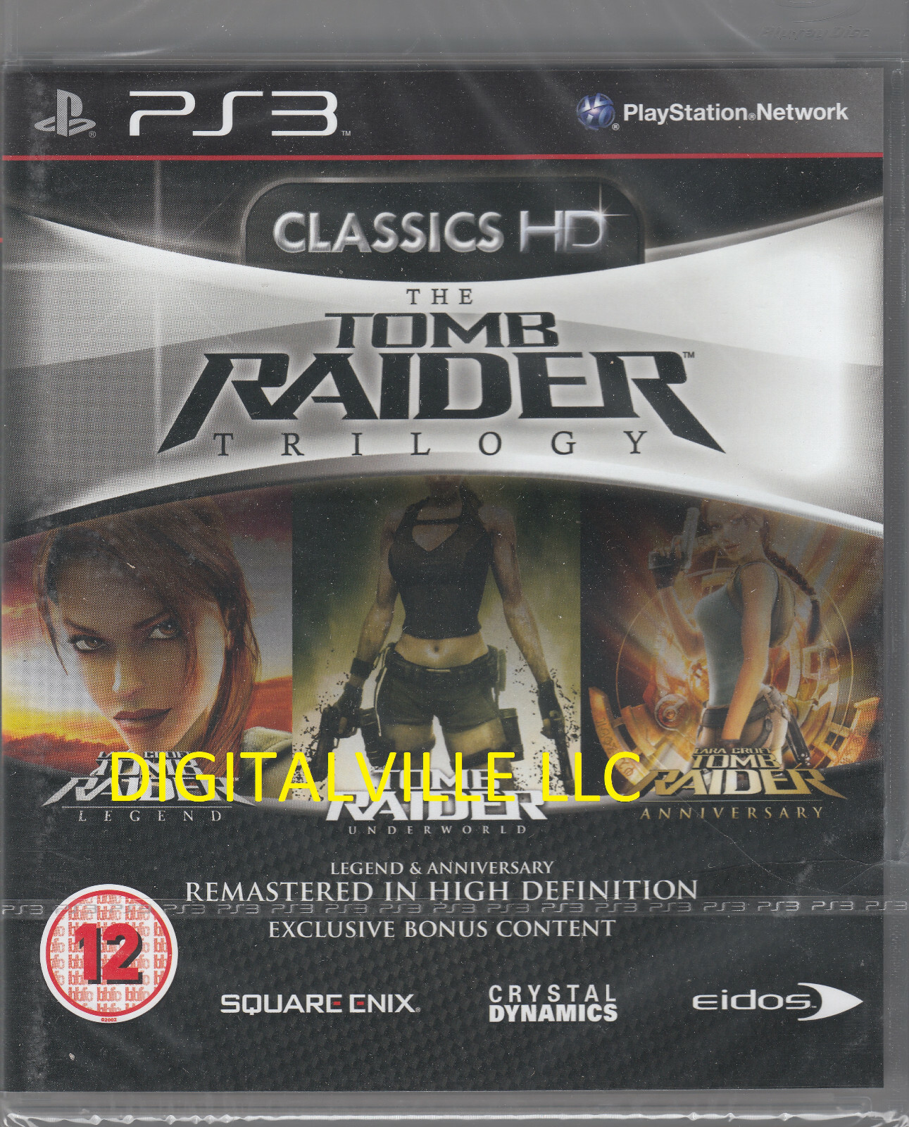  Tomb Raider Trilogy : Square Enix LLC: Video Games