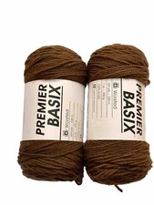 Lot of 2  Premier Basix  Medium  Chocolate  7oz.  Acrylic