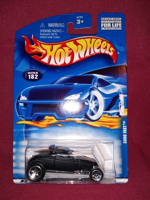 HOT WHEELS MATTEL 2001 COLLECTORS NO.182 SOOO FAST CAR NEW IN PACKAGE | eBay