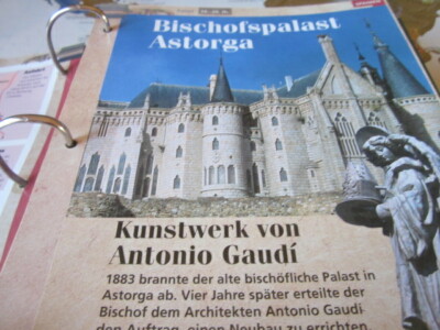Burgen und Schlösser Spanien Astorga Bischofspalast Architekt Antonio Gaudi