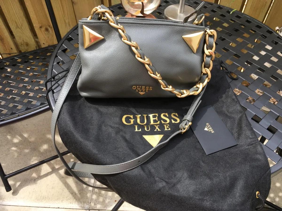 Guess Luxe Crossbody Leather Ladies Bag Handbag