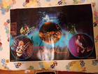 Rush Vintage Live Inset Circle Poster - 1979 - Super Rare! W/Collectors Patch