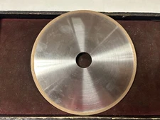 1 NOS Diamond GRINDING WHEEL Diamond Wheel  8-1/8-" x  1-1/4" Hole OfCe