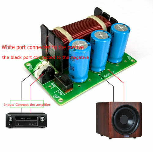 200W Pure Bass Subwoofer Crossover 1-Way Audio Frequency