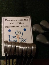 Wilson Langer Autograph Tour Model Irons Wood Set Driver 3-5 3-PW Steel Shafts 