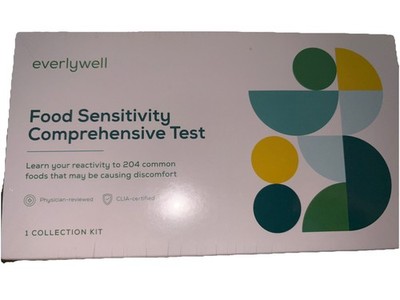 EverlyWell Food Sensitivity Comprehensive Test Sealed Kit Test 204 - EXP 1/27
