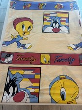 Vintage Baby Looney Tunes Sylvester Tweety Bird 2000 Duvet Cover Twin