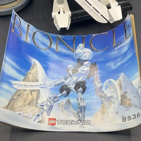 LEGO BIONICLE 8536 Kopaka Toa Mata 2001 Complete Set Canister