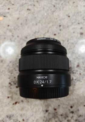 MOVING SALE: OPEN BOX NEW Nikon NIKKOR Z DX 24mm f/1.7 Lens