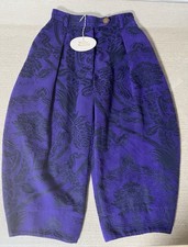 10 Vivienne Westwood gold label floral wide Ballon Fit cropped pants