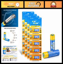 20 Pack 27A 12V Alkaline Batteries for Remote, Garage Door Opener, Doorbell - Lo