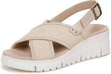Vionic Uptown Sonoma Slingback Platform Wedge Sandal