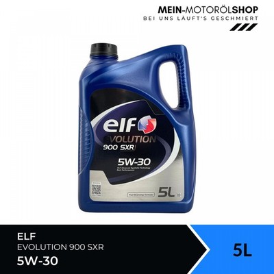 Elf Evolution 900 SXR 5W-30 Ford STJLR.03.5003 Renault RN0700 Motoröl 5 Liter