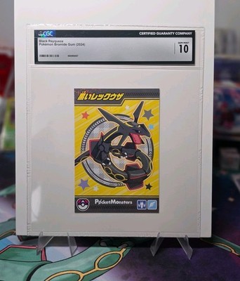 Pokemon 2024 Bromid ENSKY Shiny Black Rayquaza Master Ball CGC 10 - POP 2