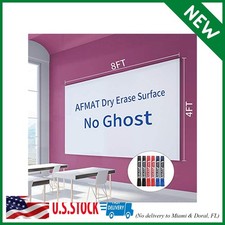 Dry Erase Whiteboard Paper, Large White Board Stickers for Wall, 8x4ft Dry Erase