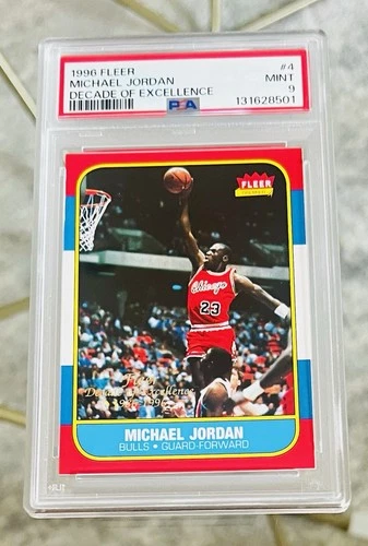 1996 FLEER SP MICHAEL JORDAN PSA 9