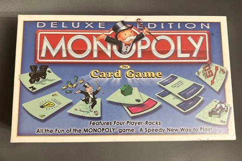 Monopoly Vintage Deluxe Edition Il Gioco di Carte, Anno 2000 Nuovo